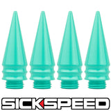 4PC TALL SPIKED CAPS FOR SICKSPEED LUG NUTS ST3