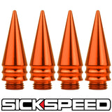 4PC TALL SPIKED CAPS FOR SICKSPEED LUG NUTS ST3