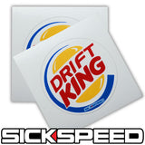 2PC SICKSPEED VINYL PARODY STICKER UNIVERSAL