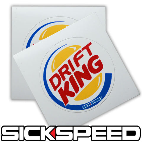 2PC SICKSPEED VINYL PARODY STICKER UNIVERSAL