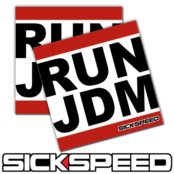 Tickspeed Sticker 2PC SICKSPEED VINYL PARODY STICKER UNIVERSAL – Sickspeed