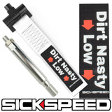 SCREW MOUNT HIGH STRENGTH RACING TOW STRAP WITH INTERCHANGEABLE BADGES