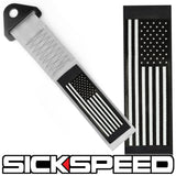 HIGH STRENGTH RACING TOW STRAP WITH INTERCHANGEABLE FLAGS