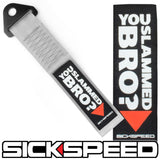 HIGH STRENGTH RACING TOW STRAP WITH INTERCHANGEABLE BADGES