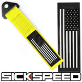 HIGH STRENGTH RACING TOW STRAP WITH INTERCHANGEABLE FLAGS