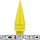 4PC TALL SPIKED CAPS FOR SICKSPEED LUG NUTS ST3